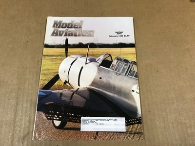 Vintage Model Aviation Magazine - February 1998