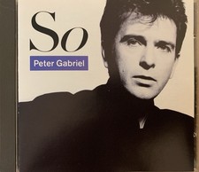 PETER GABRIEL - So CD 1986 Virgin Holland AS NEW!
