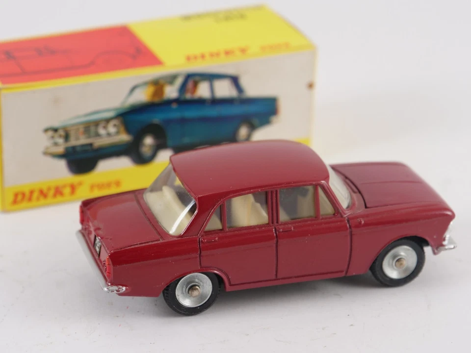 Dinky Toys F N.1410 Moskwitsch 408 1/43 Jamais Usato Scatola Linguetta. - Immagine 2 di 4