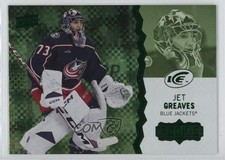 2023-24 Upper Deck Ice Rookies Green Jet Greaves #134 bp9