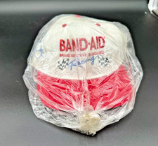 Vintage Band Aid Racing Snapback Cap NASCAR USA Made Brand New
