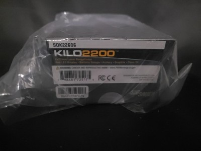 Sig KILO2200 LRF 6x22mm Rangefinder 2,200yd Red Display Circle Reticle #SOK22606
