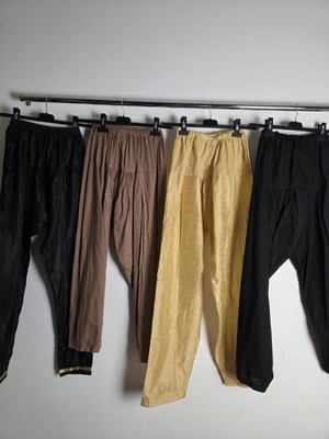 Konvolut 4 Paar Indianer Shalwar Salwar Hosen Größe S / 8