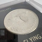 1967 Canada Silver Dollar Flying Goose Centennial Coin 80% Uncirculated BU #7