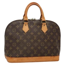 LOUIS VUITTON Monogram Alma Hand Bag M51130 LV Auth yk19225