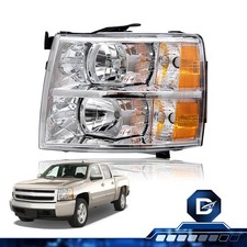For 2007-2014 Chevy Silverado 1500 2500hd 3500hd Driver Side Headlight 07-14