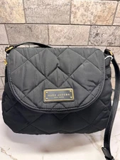 603. Marc Jacobs Natasha Quilted Nylon bag