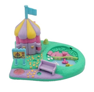 Polly Pocket Fun Fair Rocket Ride Bluebird 1996 - Jahrmarkt - ohne Figuren