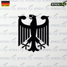 Deutscher Adler Sticker Blau   Bundesadler Au...