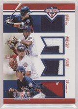 2017 Panini USA Baseball Stars & Stripes Prime 4/5 Jake Burger KJ Harrison 0i76