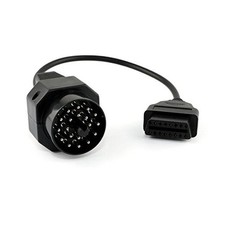 OBD2 Female to 20pin Extension Convert Adapter OBD1 to OBDII Cable -16pin to