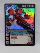 Foil Common Moebius Zero Gundam War CCG Card U-S10 1st Ed