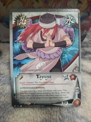 Sound Ninja Deck Core Naruto CCG Card Lot 1st Edition Rare Uchiha