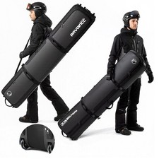 Snowboard Bag with Wheels Padded Snowboard Ski Bags for Air Travel Flying Wat...