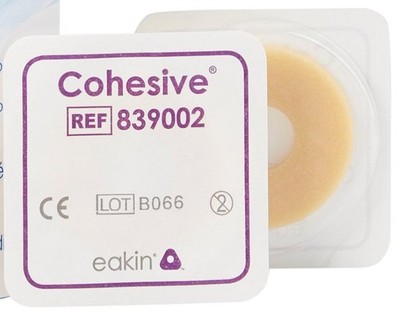 ConvaTec Eakin Cohesive Barrier Ring Seal 2 Inch Diameter 1/6 Inch Thick 1 Count