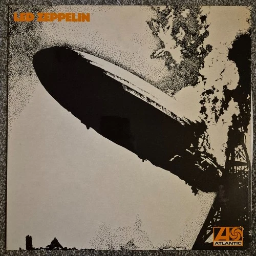 Led Zeppelin 1 LP Atlantic Label 1970s Stunning Copy Hard Rock Vinyl NM-NM