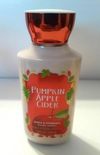 Bath Body Works Pumpkin Apple Cider Lotion 8oz Rare Htf