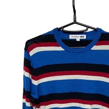 Uniqlo JW Anderson Collaboration Knit Sweater M Size Border Design