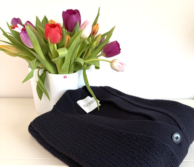 CLOSED Damen Strickjacke Cardigan  darknight - navy  Größe S  wie NEU  NP 390  