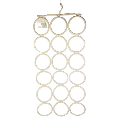 IKEA Komplement Hanger Multi Use Scarves Belts Ties Rings White 1801
