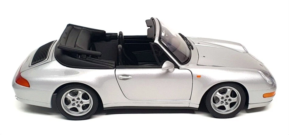 UT Models 1/18 Scale Diecast 31723F - Porsche 911 Carrera - Silver - Image 3 of 4