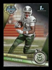 2023 Bowman University Chrome 1st #73 Tory Horton Colorado State Rams