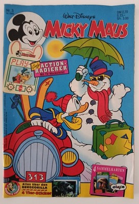 Mickey Mouse Comic No. 3/1993 Walt Disney Donald Duck Goofy Pluto Collector Booklet