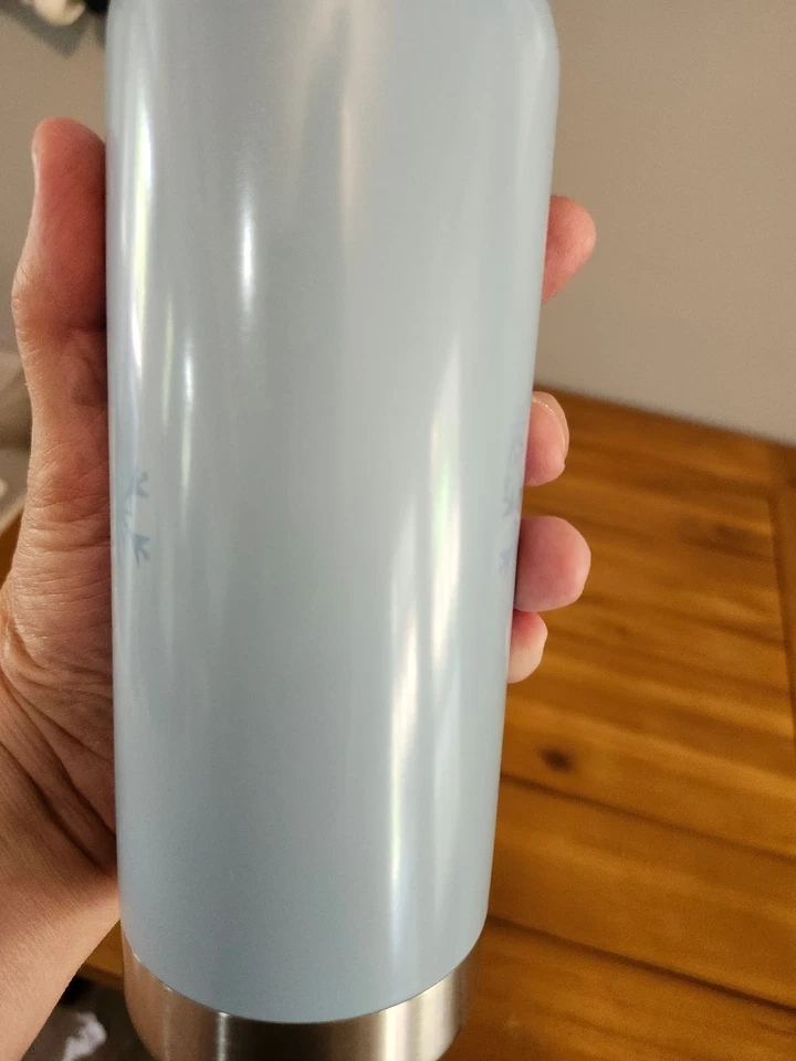 Williams Sonoma Disney Frozen 2 Olaf 17oz Stainless Steel Water Bottle with cap - Image 4 of 4