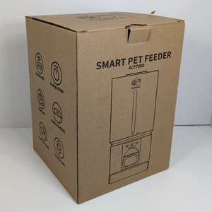 Frienhund Smart Pet Feeder ACF700D WiFi Audio Stainless Bowl Dual Power Cat Dog