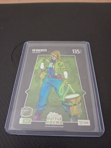 Bo Jackson Battle Arena PB BUCKETS `Paige Bueckers` Battlefoil Glow #BF-67 (RC)