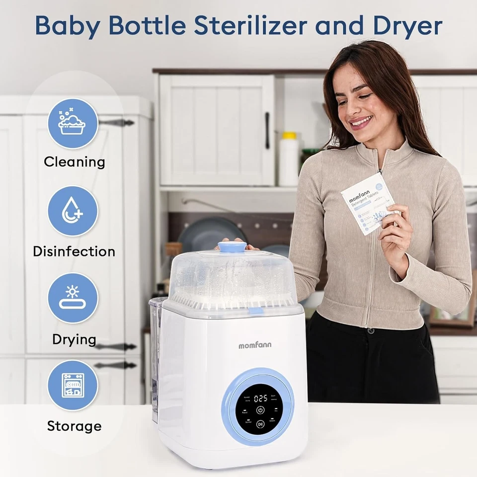 Baby Bottle Sterilizer with 9 Cleaning Modes - Image 4 of 4