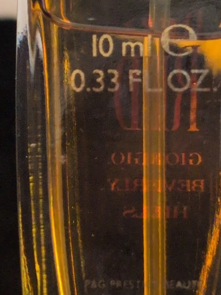 Red by Giorgio Beverly Hills .33 oz/10ml Spray Eau De Toilette Cologne USA  - Image 4 of 4