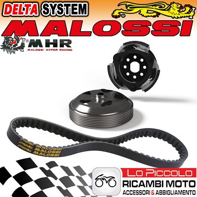 Kupplung + Delta System Glocke + Malossi Riemen Vespa LX 3V 150 Ie 4T E3 2017
