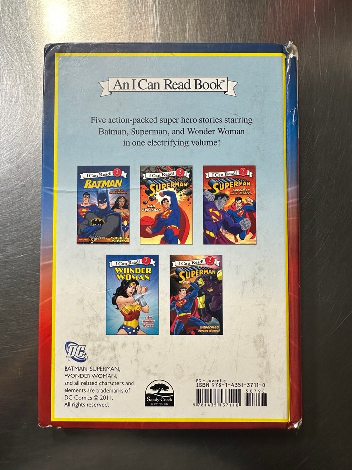 Super Heroes Collection DC An I Can Read Book Used Condition Book eBay