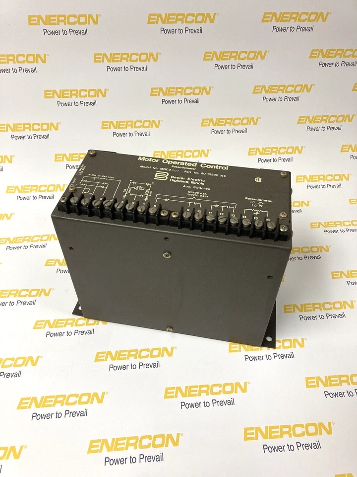 Potenciômetro operado por motor Basler Electric 9072300105 - Imagem 3 de 4