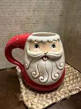 Johanna Parker large Santa Mug Transpac