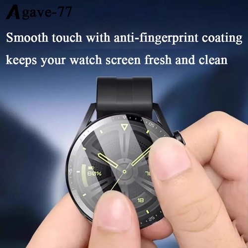 2 Pack For Huawei Watch GT5/4/3/5 Pro 46mm Hydrogel Film Screen Protector Cover - Picture 6 of 16