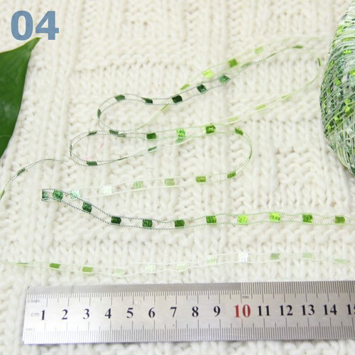 Sale New Lot of 10Ballsx50g High-quality Nylon Ladder Track Knitting Yarn Green - Picture 8 of 10