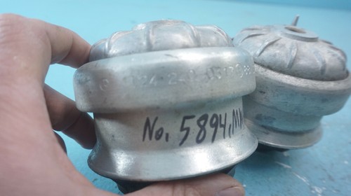 MERCEDES-BENZ W124 W201 , ENGINE MOUNT PAIR , OEM , 1242400317 - Picture 6 of 12