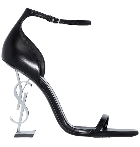 New Saint Laurent Loulou Cracked Black Leather Ankle Boots Shoes