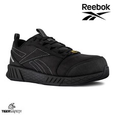 Reebok  R1080 Fusion Formidable S3 ESD Black Composite Toe Cap Safety Trainers