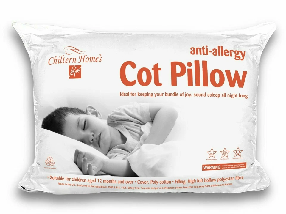 Baby Cot Toddler Quilt Duvet Pillow 4.5, 7.5, 9.0 Tog All Sizes Bundle Set - Image 2 of 4