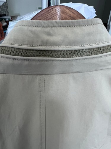 $1,800 MSRP Moncler Trenchcoat Men's Tan with Hood Size 5 - please read - Picture 4 of 20