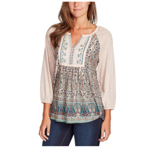 vintage america peasant top