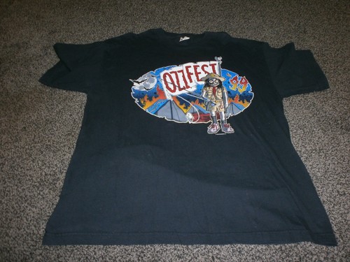 OZZFEST 1999 VINTAGE Concert T Shirt Size XL Ozzy Black Sabbath AUTHENTIC
