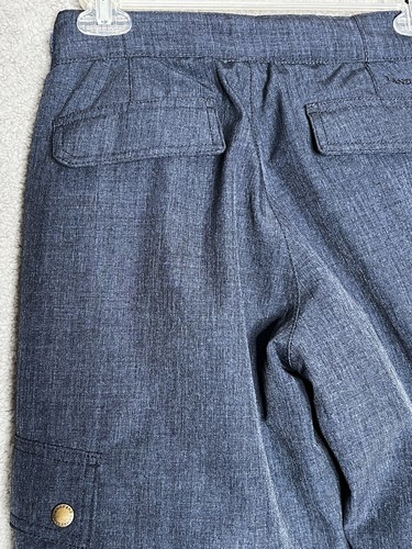 Pantaloni da neve blu Lands End gioventù taglia 12 inverno sci snowboard tasche isolate - Foto 14 di 19