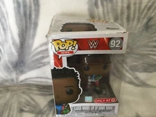 Funko Pop! WWE Xavier Woods Up Up Down Down Target Exclusive #92 DAMAGED BOX