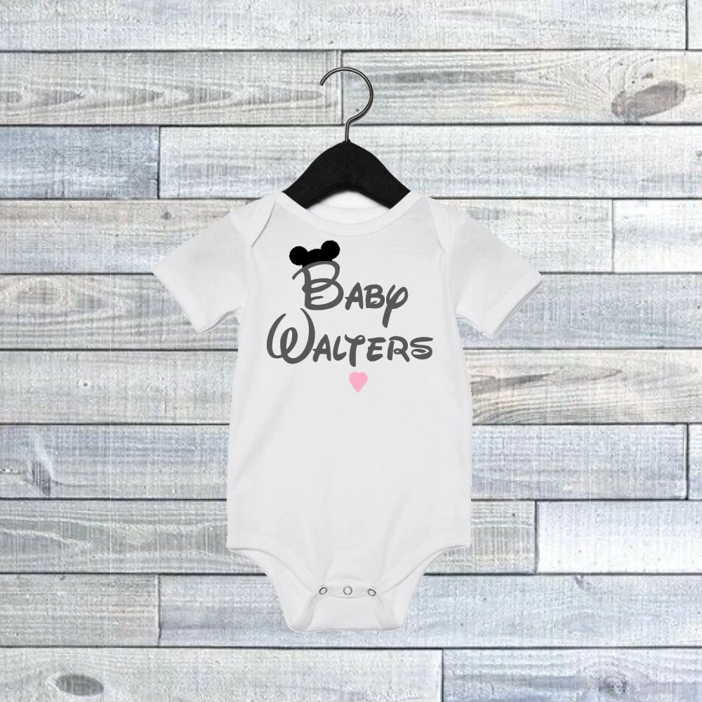 Personalised disney store baby grow