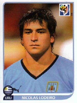 Panini Sticker Football World Cup 2010 No. 82 Nicolas Lodeiro Uruguay Image NEW PRODUCT