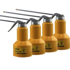 High Pressure Oil Can Pump Oiler Pump Manual Lubrication Bottles Spray Gun 500ml